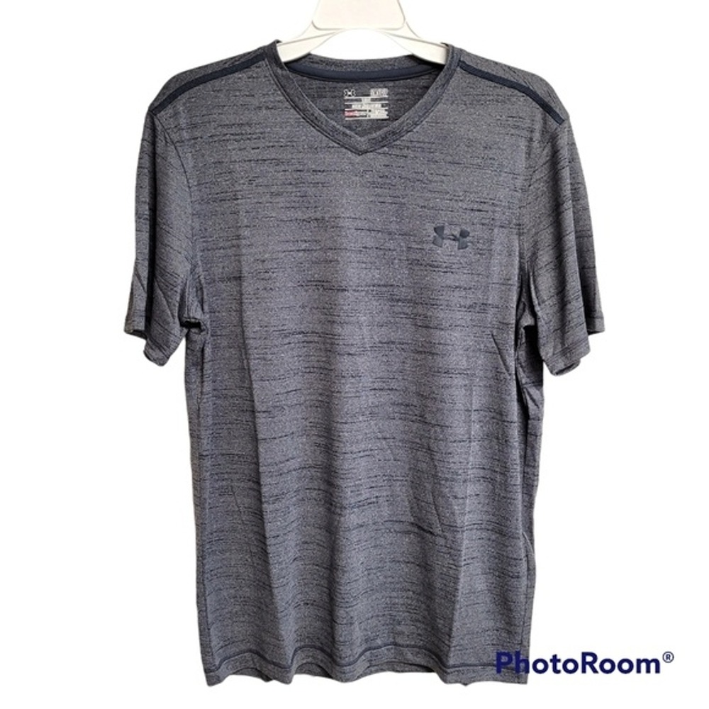 Under Armour Grey Heat Gear Loose Fit Athletic T- Shirt Size Small NWT